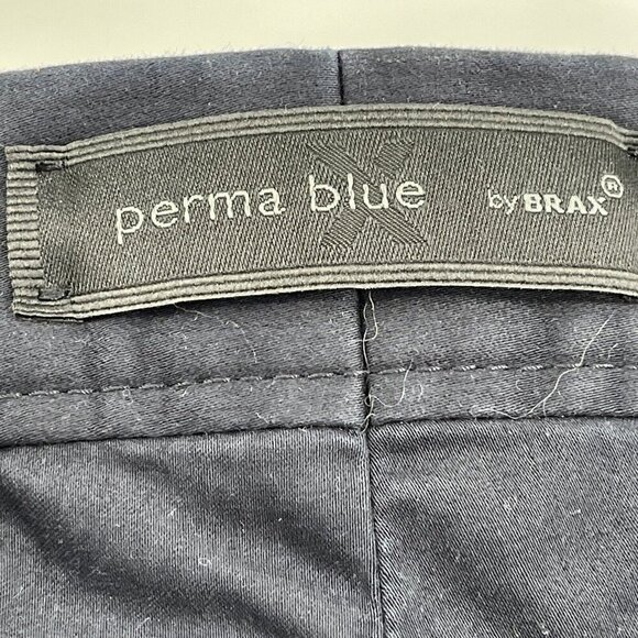 Brax Kapok Pima Twill Regular Fit Chino Pants Perma Blue US 38/EUR 54 NWT $198 - Picture 11 of 16